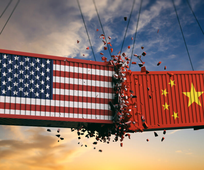 Usa,And,China,Trade,War.,Us,Of,America,And,Chinese