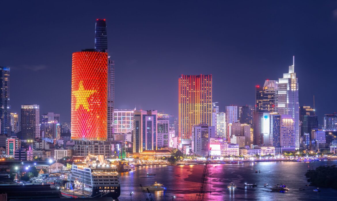 Aerial,View,Of,Ho,Chi,Minh,City,Skyline,And,Skyscrapers